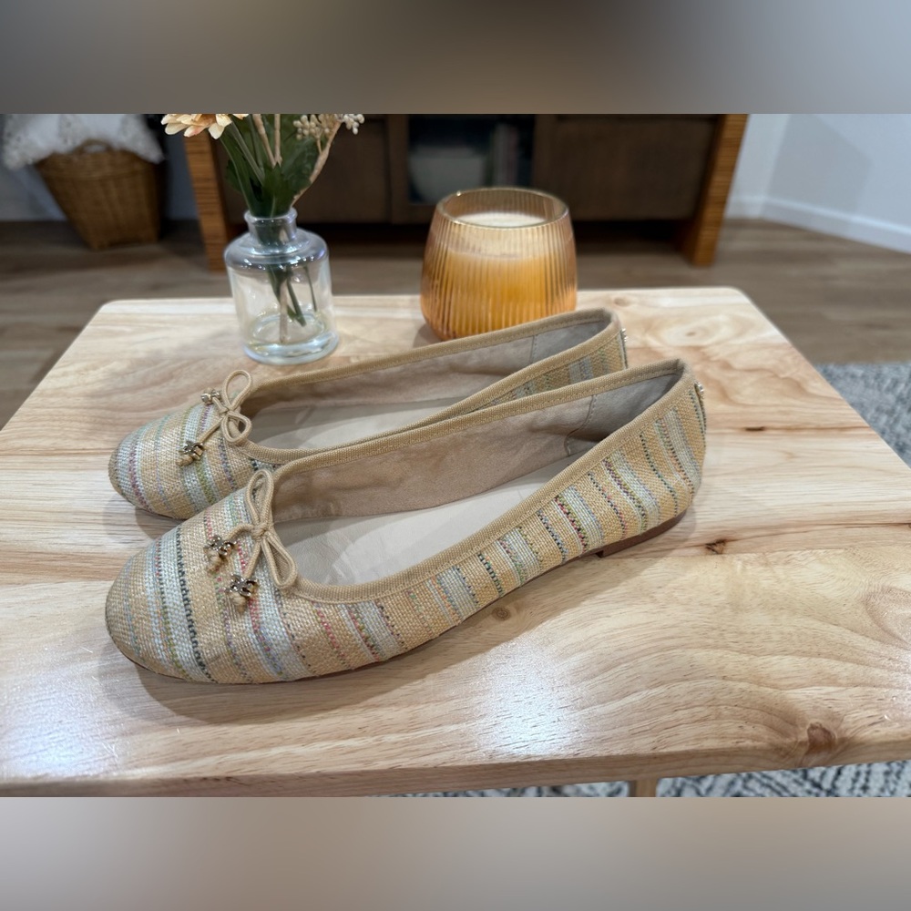 Sam Edelman Striped Ballet Flats - Picture 5 of 5
